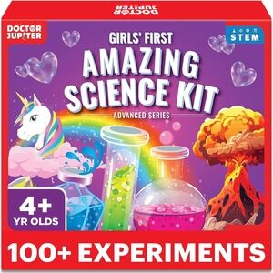 Doctor Jupiter First Amazing Science Kit Kids Ages 4+ STEM Toy 100+ Experiments